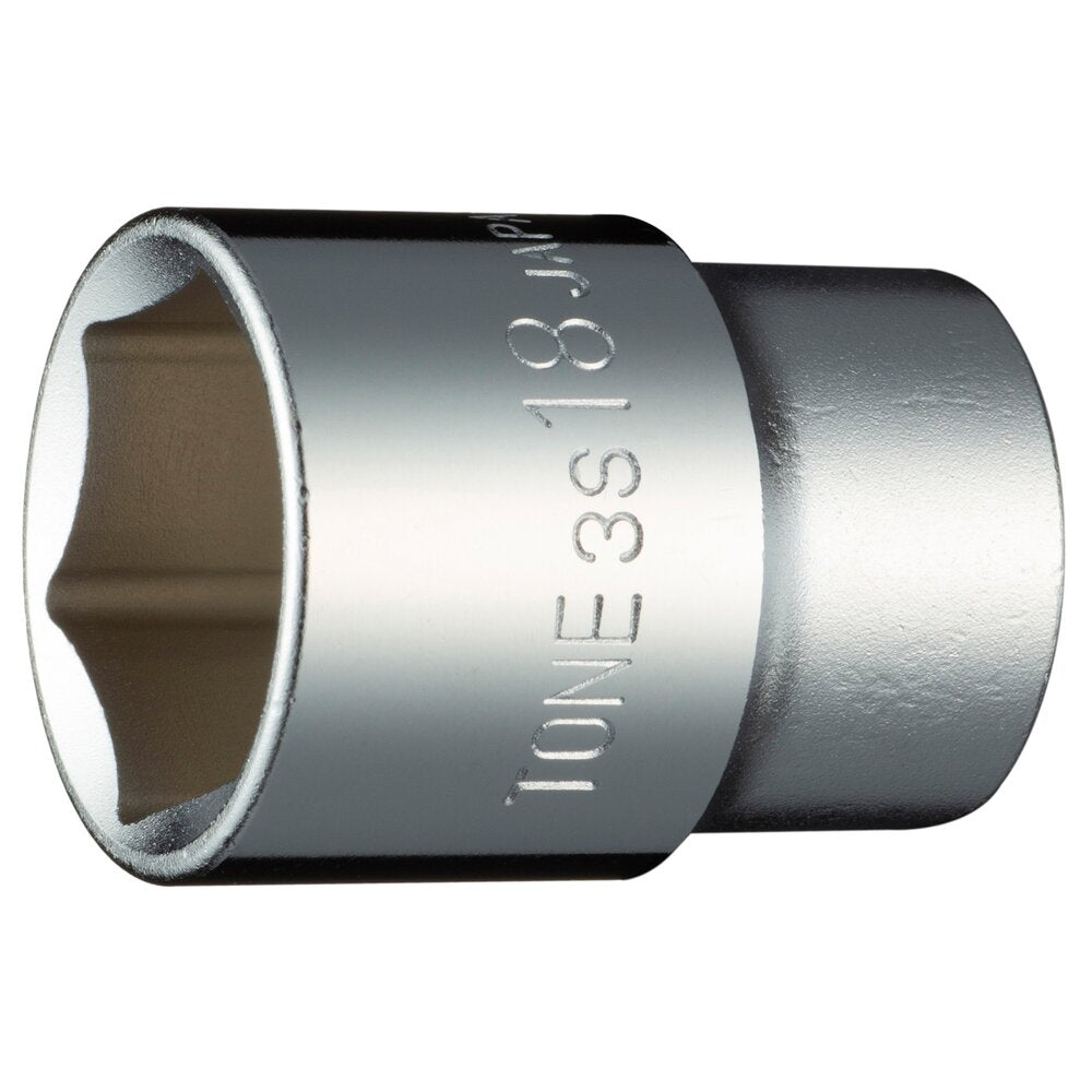 3S-18 18MM (6PT.) SOCKET (3/8 IN. DRIVE)