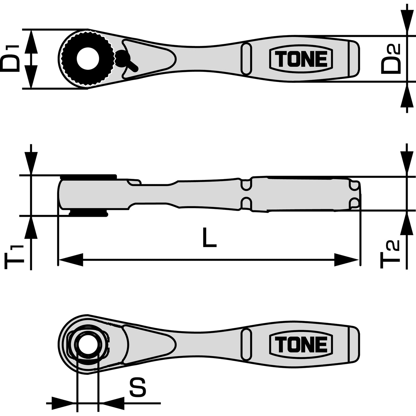 BRS20 BIT RATCHET SET
