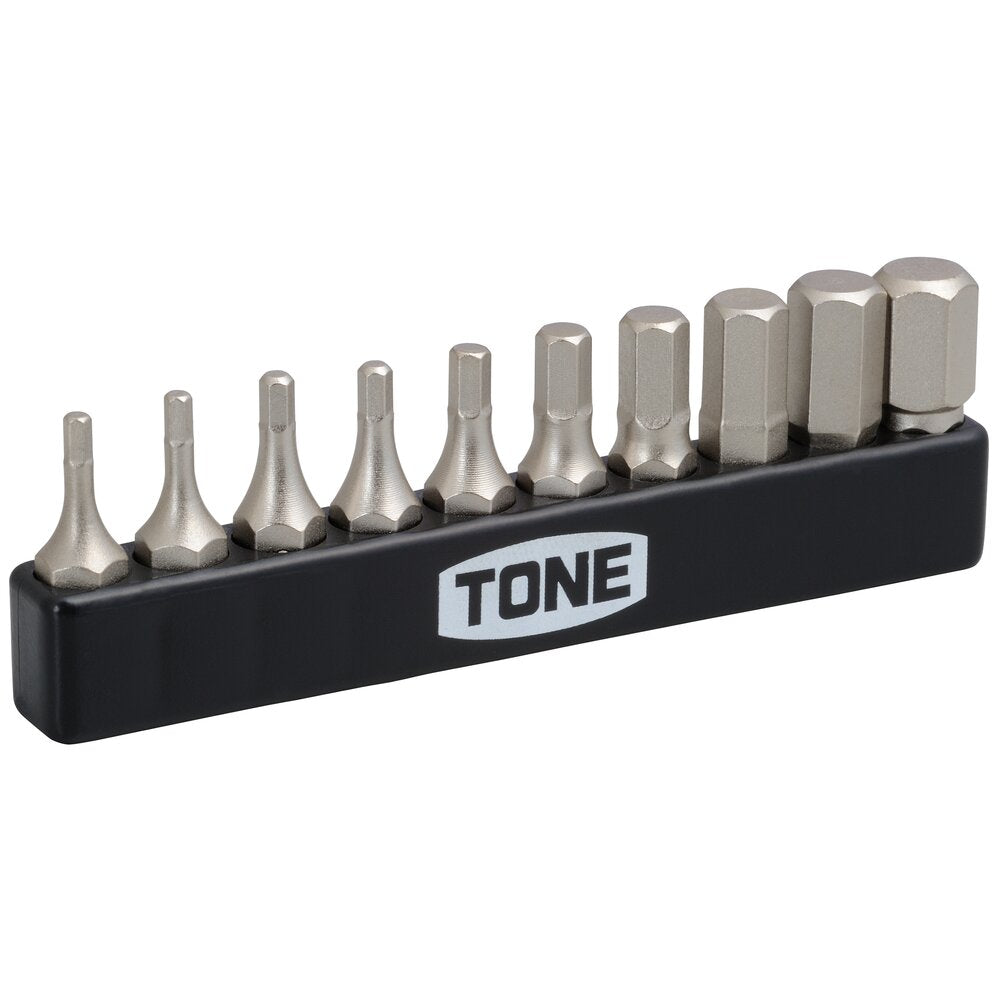 BTH10S HEXAGON BIT SET