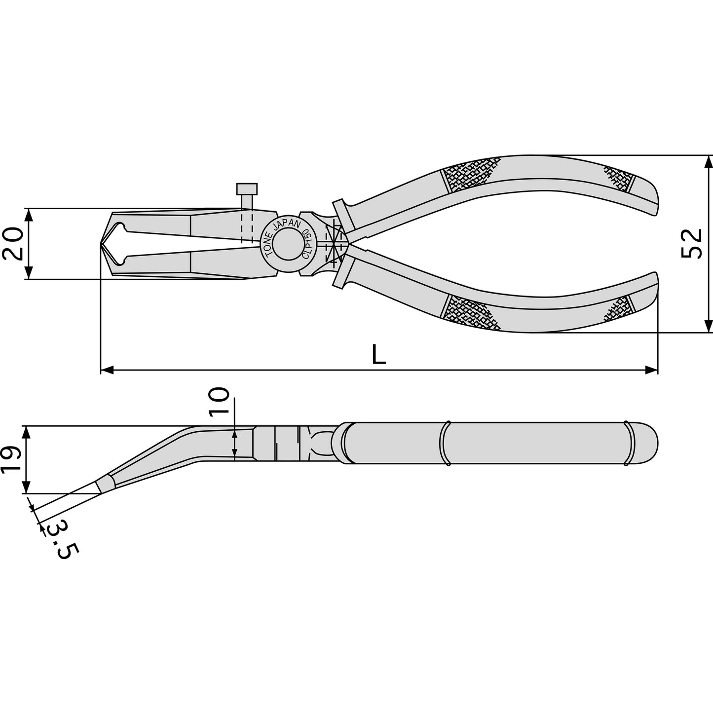 CLP-150 CLIP REMOVAL PLIERS