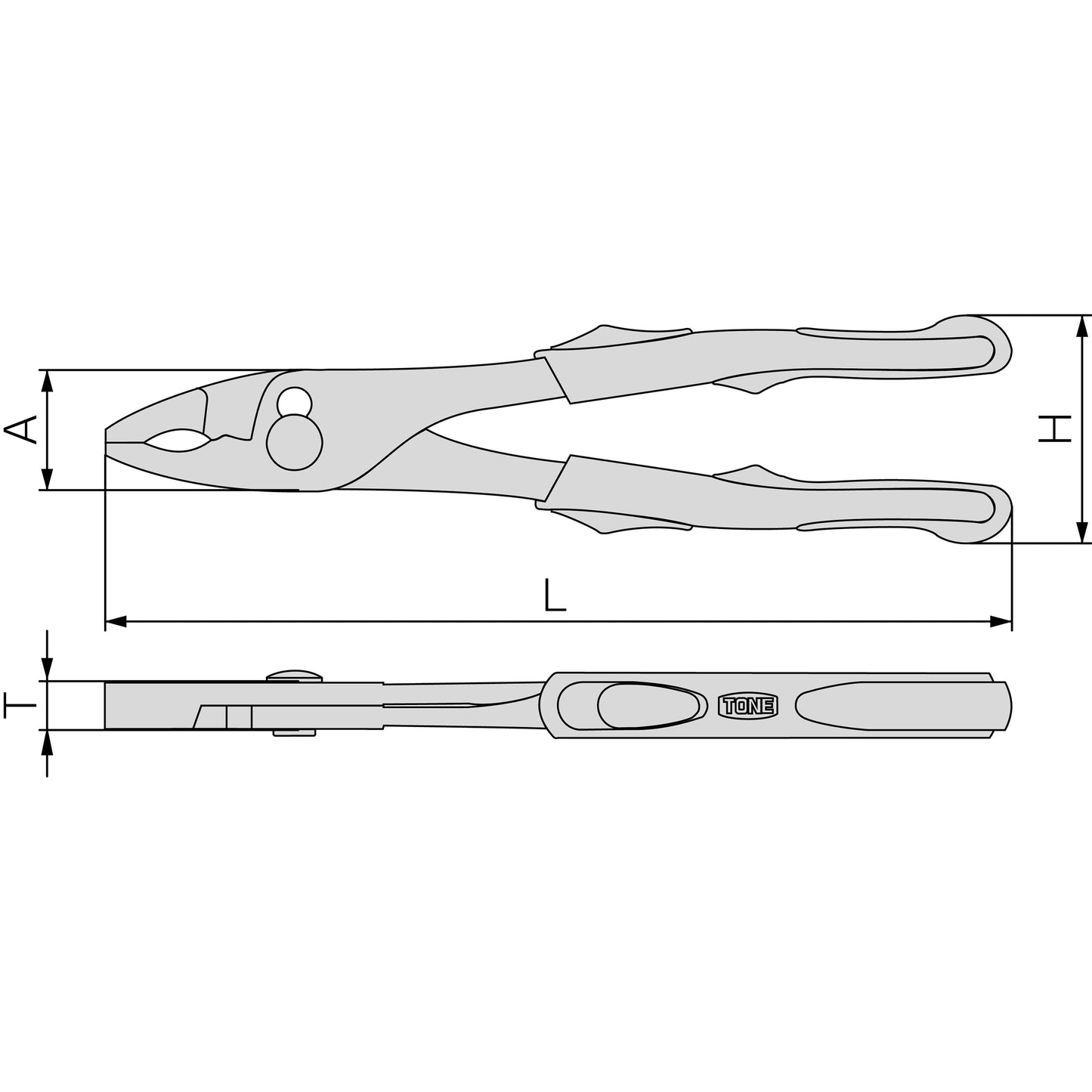 CPS-200G COMBINATION SLIM PLIERS