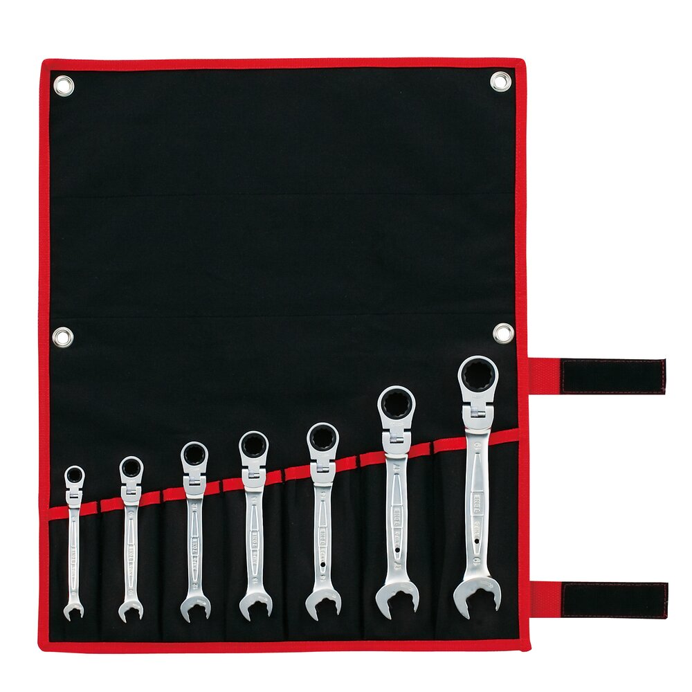 RMFQ700 FLEX HEAD QUICK RATCHET BOX WRENCH SET (7 PCS)