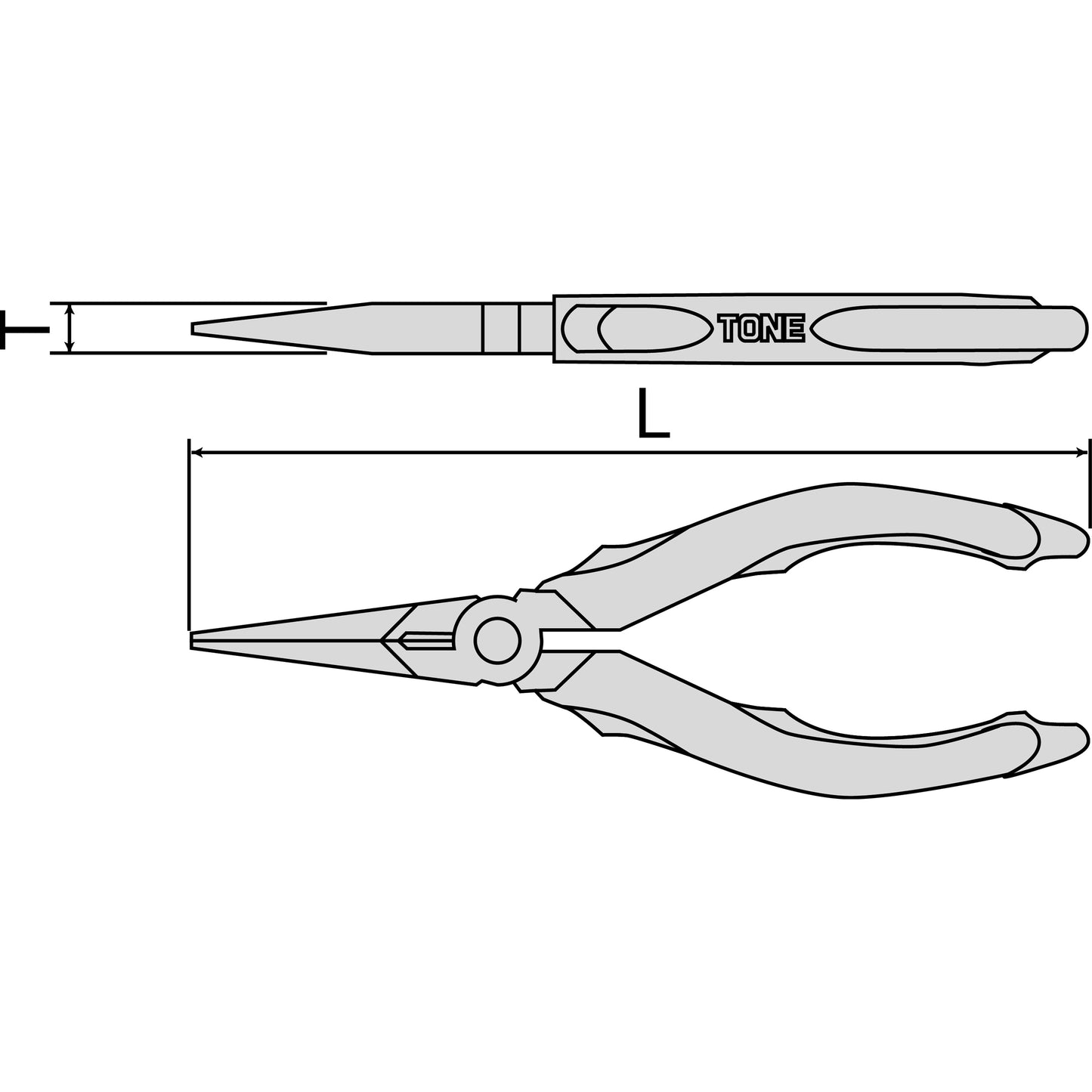 RP-150G NEEDLE NOSE PLIERS