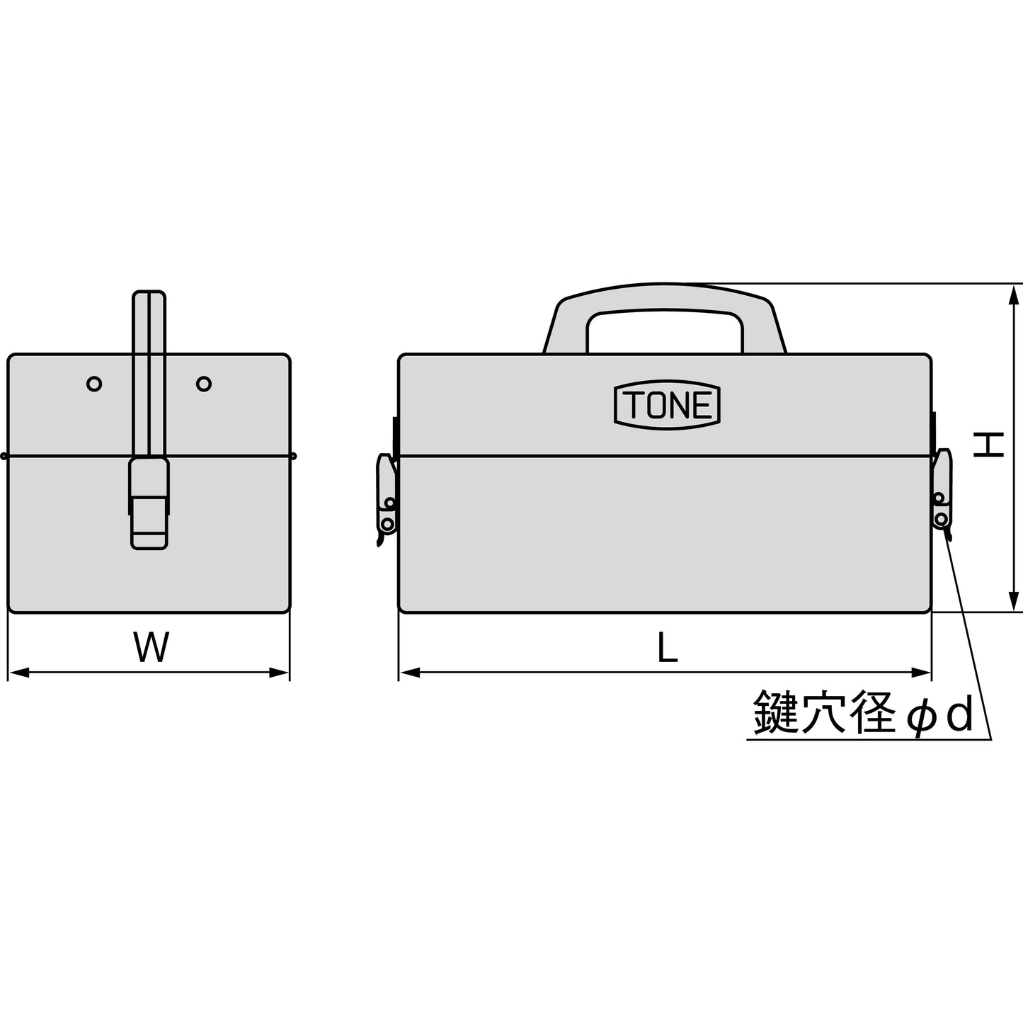SBX120 STAINLESS STEEL TOOL CASE