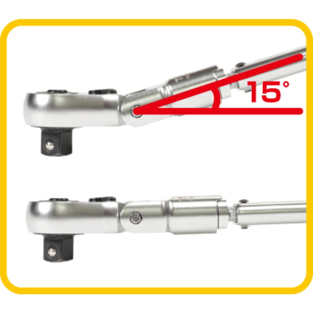 RH2FH COMPACT SWIVEL HEAD RATCHET (HOLD TYPE) (1/4 INCH)