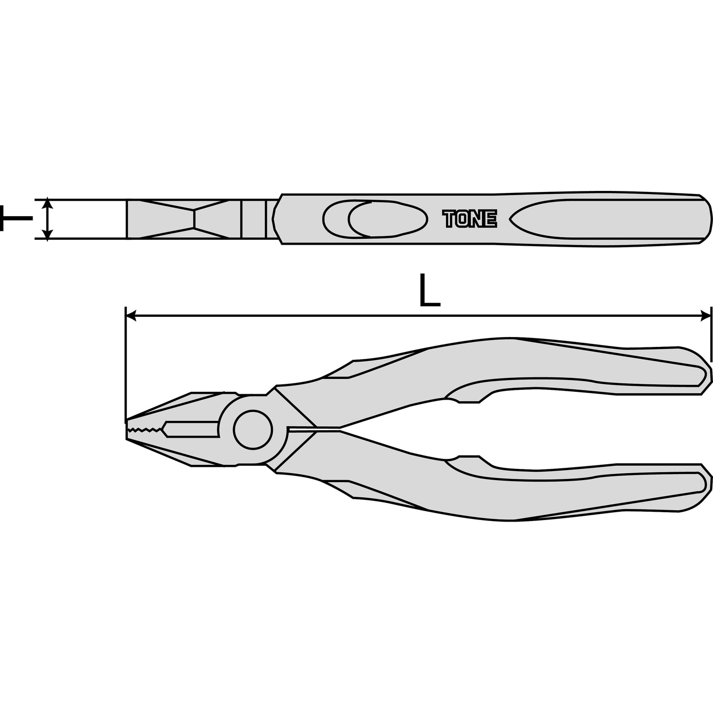 CT-150G LINE MEN PLIERS