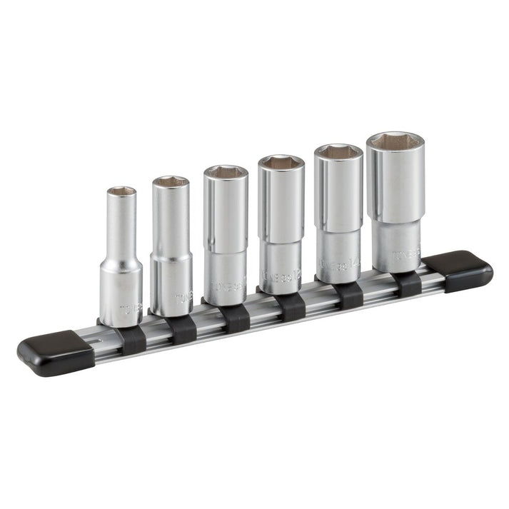 HSL306 DEEP SOCKET SET (6PT.), WITH SOCKET HOLDER – TONE TOOLS NW